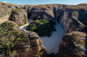 Overview of Makay Massif